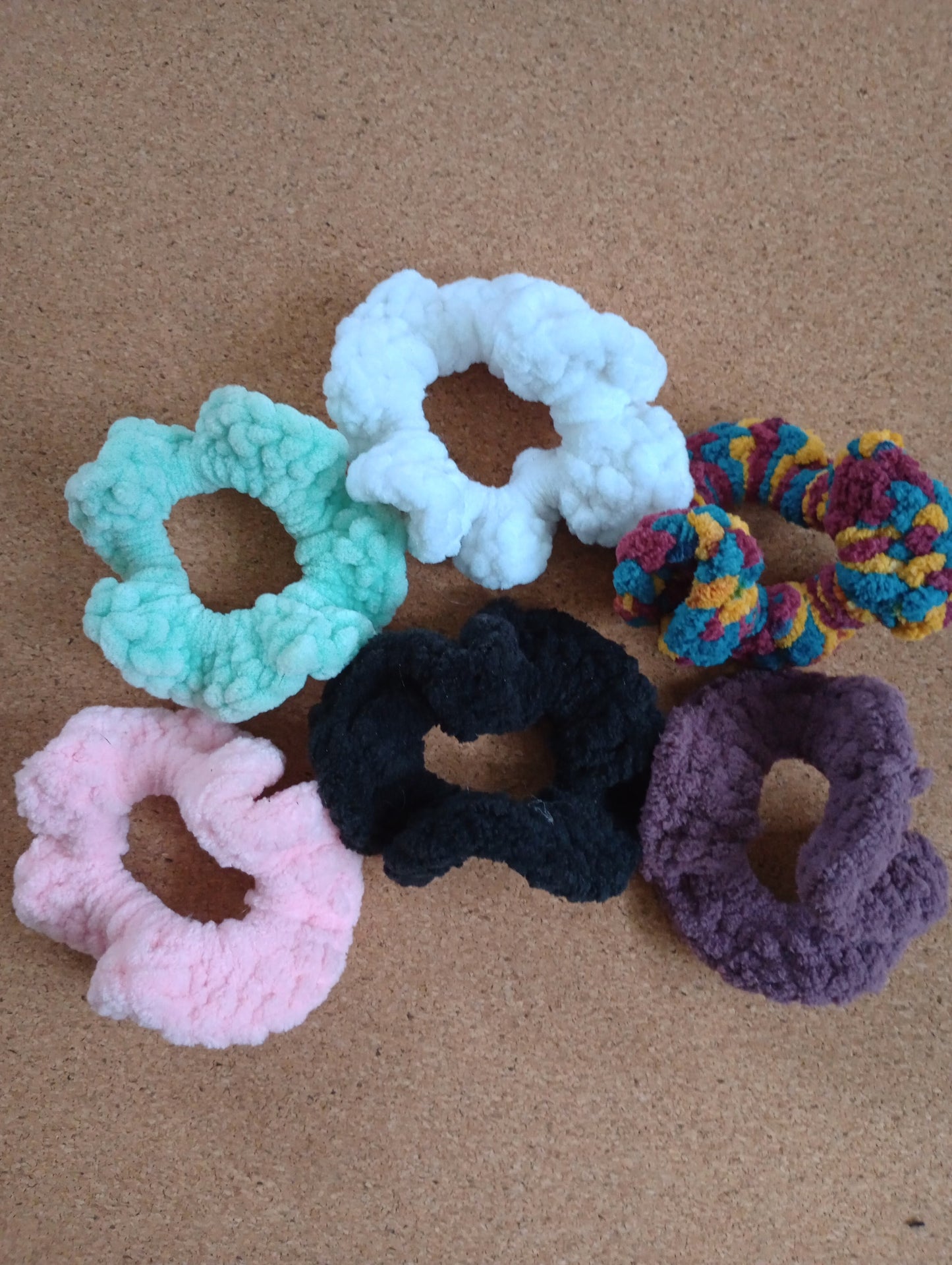 Curl Catchers in Wizard's Weave (Multicolor Scrunchies)